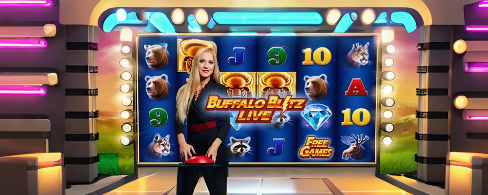 60win Caça-níqueis Buffalo Blitz ao Vivo